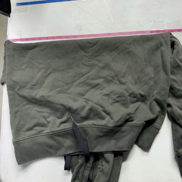 Under Armour Women's Athletic Hoodie L Dark Grey Workout Layering Running - Picture 15 of 16